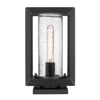 Golden - 2073-OPR NB-SD - One Light Outdoor Pier Mount - Smyth - Natural Black