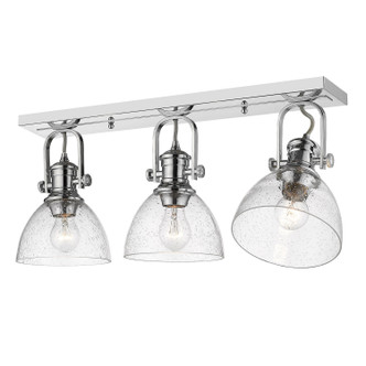 Hines Three Light Semi-Flush Mount (3118-3SF CH-SD) Hines Three Light Semi-Flush Mount (3118-3SF CH-SD)