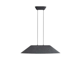 Golden - 3133-P30 FB-GY - LED Pendant - Faroe - Flecked Black/Grey
