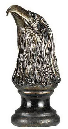 Cal Lighting - FA-5021A - Finial - Resin Finials - Rubbed Oil Finish