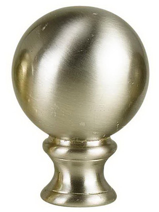 Cal Lighting - FA-5055B - Finial - Metal Finials - Brushed Steel Cal Lighting - FA-5055B - Finial - Metal Finials - Brushed Steel