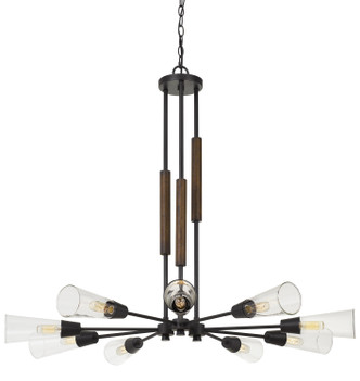 Cal Lighting - FX-3693-9 - Nine Light Chandelier - Vasto - Pine/Iron