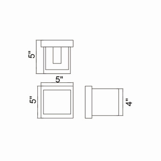 Lilliana LED Wall Sconce (7148W4-101-S)