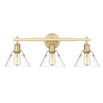 Orwell Three Light Bath Vanity (3306-BA3 BCB-CLR)