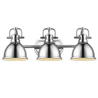 Duncan Three Light Bath Vanity (3602-BA3 CH-CH)