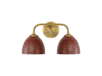 Golden - 6950-BA2 MBS-RC - Two Light Vanity - Shepard - Modern Brass Golden - 6950-BA2 MBS-RC - Two Light Vanity - Shepard - Modern Brass