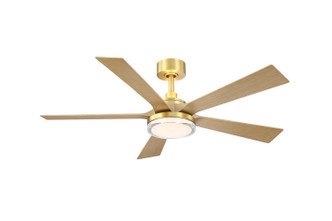 Fanimation - FPD8570BSN - 52 Ceiling Fan - TorchAire 52 - Brushed Satin Brass