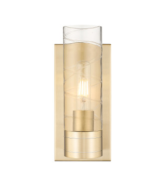Downtown Urban One Light Wall Sconce (617-1W-CB-G617-8DE)