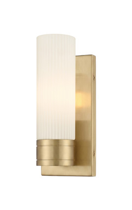 Innovations - 617-1W-CB-G617-8SWH - One Light Wall Sconce - Downtown Urban - Champagne Bronze