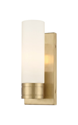 Innovations - 617-1W-CB-G617-8WH - One Light Wall Sconce - Downtown Urban - Champagne Bronze