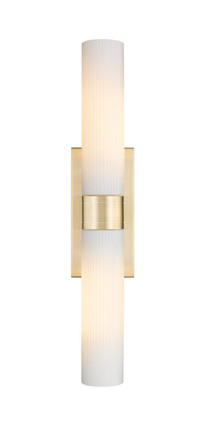 Downtown Urban Two Light Bath Vanity (617-2W-CB-G617-11SWH)