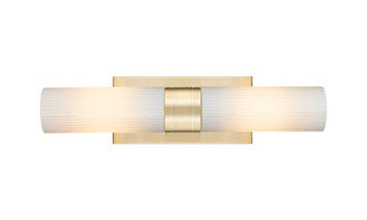 Innovations - 617-2W-CB-G617-8SWH - Two Light Bath Vanity - Downtown Urban - Champagne Bronze
