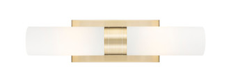 Innovations - 617-2W-CB-G617-8WH - Two Light Bath Vanity - Downtown Urban - Champagne Bronze