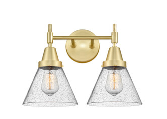 Innovations - 447-2W-SB-G44 - Two Light Bath Vanity - Satin Brass