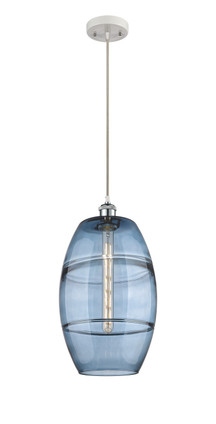 Innovations - 516-1P-WPC-G557-10BL - One Light Mini Pendant - Ballston - White Polished Chrome
