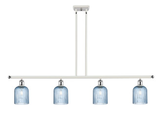 Innovations - 516-4I-WPC-G559-5BL - Four Light Island Pendant - Ballston - White Polished Chrome