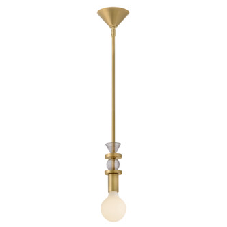 Lark - 83067LCB - LED Pendant - Prim - Lacquered Brass