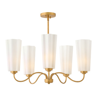 Lark - 83715DA - LED Chandelier - Honey - Distressed Brass