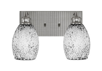 Toltec Lighting - 1162-BN-4165 - Two Light Bath Bar - Edge - Brushed Nickel