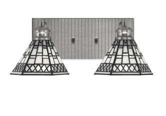 Toltec Lighting - 1162-BN-9105 - Two Light Bath Bar - Edge - Brushed Nickel