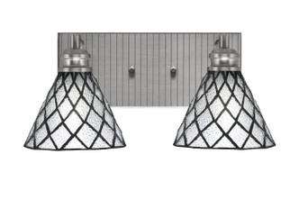 Toltec Lighting - 1162-BN-9185 - Two Light Bath Bar - Edge - Brushed Nickel