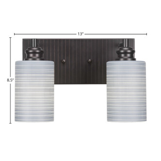 Edge Two Light Bath Bar (1162-ES-4062)