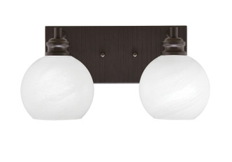 Toltec Lighting - 1162-ES-4101 - Two Light Bath Bar - Edge - Espresso