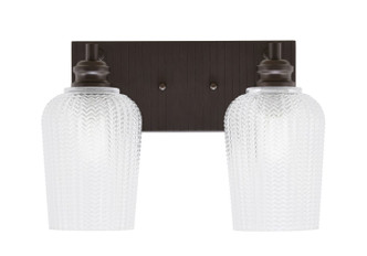 Toltec Lighting - 1162-ES-4250 - Two Light Bath Bar - Edge - Espresso