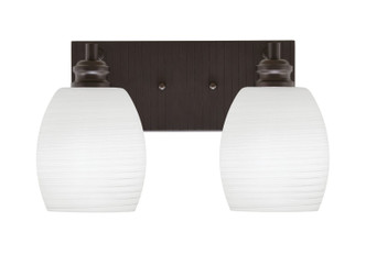 Toltec Lighting - 1162-ES-615 - Two Light Bath Bar - Edge - Espresso