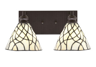 Toltec Lighting - 1162-ES-9115 - Two Light Bath Bar - Edge - Espresso