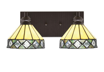 Toltec Lighting - 1162-ES-9405 - Two Light Bath Bar - Edge - Espresso