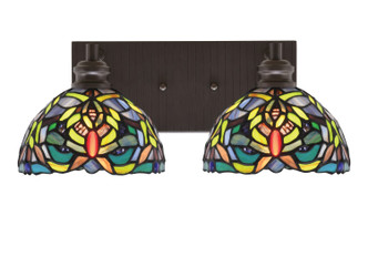 Toltec Lighting - 1162-ES-9905 - Two Light Bath Bar - Edge - Espresso