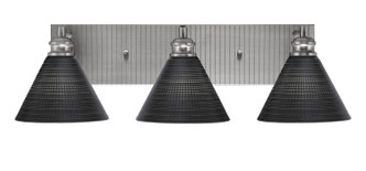 Toltec Lighting - 1163-BN-4059 - Three Light Bath Bar - Edge - Brushed Nickel