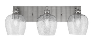 Toltec Lighting - 1163-BN-4812 - Three Light Bath Bar - Edge - Brushed Nickel