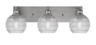 Toltec Lighting - 1163-BN-5110 - Three Light Bath Bar - Edge - Brushed Nickel