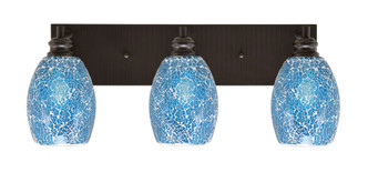 Toltec Lighting - 1163-ES-5055 - Three Light Bath Bar - Edge - Espresso