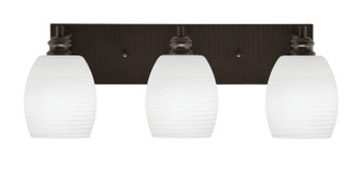 Toltec Lighting - 1163-ES-615 - Three Light Bath Bar - Edge - Espresso
