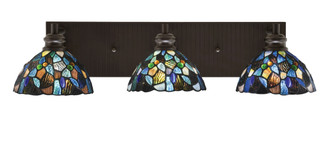 Toltec Lighting - 1163-ES-9955 - Three Light Bath Bar - Edge - Espresso