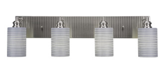 Toltec Lighting - 1164-BN-4062 - Four Light Bath Bar - Edge - Brushed Nickel