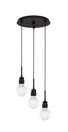 Toltec Lighting - 1173-ES-LED45C - LED Mini Pendant - Edge - Espresso