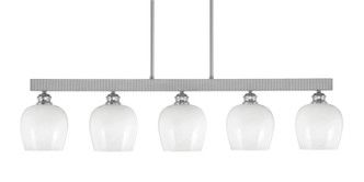 Toltec Lighting - 1185-BN-4811 - Five Light Bar - Edge - Brushed Nickel