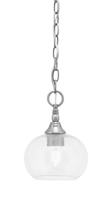 Toltec Lighting - 11-BN-202 - One Light Mini Pendant - Chain - Brushed Nickel