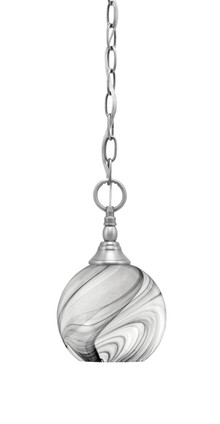 Toltec Lighting - 11-BN-4109 - One Light Mini Pendant - Chain - Brushed Nickel