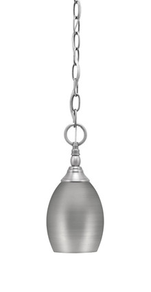 Toltec Lighting - 11-BN-426-BN - One Light Mini Pendant - Chain - Brushed Nickel