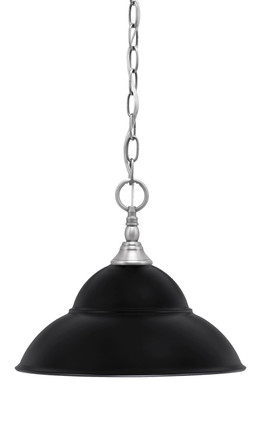 Toltec Lighting - 11-BN-428-MB - One Light Mini Pendant - Chain - Brushed Nickel