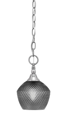 Toltec Lighting - 11-BN-4622 - One Light Mini Pendant - Chain - Brushed Nickel