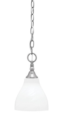 Toltec Lighting - 11-BN-4761 - One Light Mini Pendant - Chain - Brushed Nickel