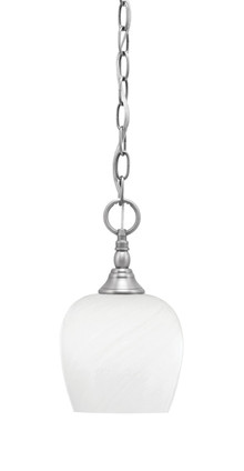 Toltec Lighting - 11-BN-4811 - One Light Mini Pendant - Chain - Brushed Nickel
