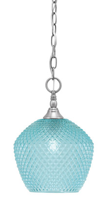 Toltec Lighting - 11-BN-4925 - One Light Mini Pendant - Chain - Brushed Nickel