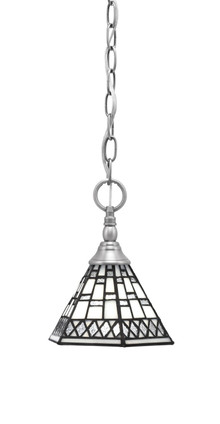 Toltec Lighting - 11-BN-9105 - One Light Mini Pendant - Chain - Brushed Nickel